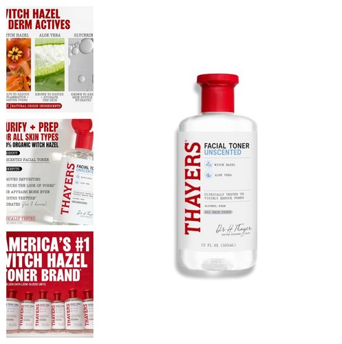 Unscented witch hazel facial - witch,